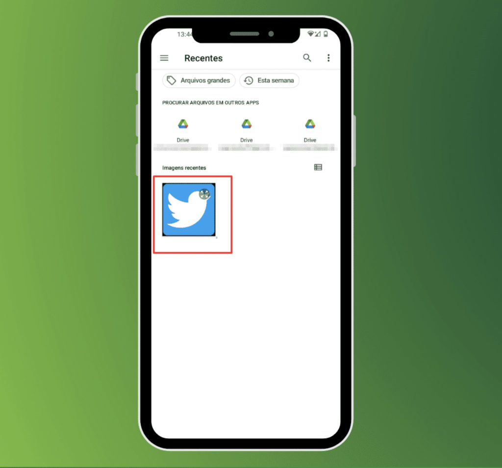 configurar o logo antigo do Twitter no celular
