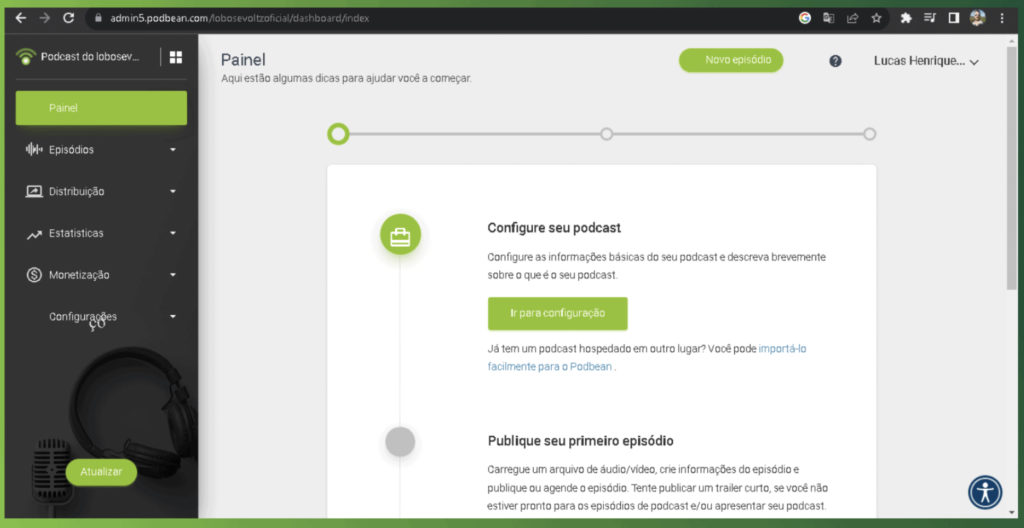 passo a passo para lançar um podcast
