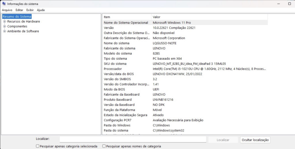 Como configurar Windows 11 avançado